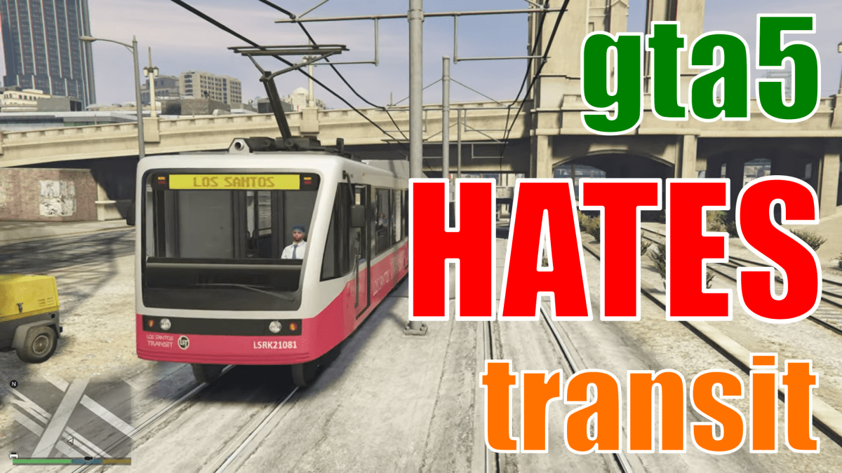 Video: Grand Theft Auto V Hates its Transit&nbsp;System